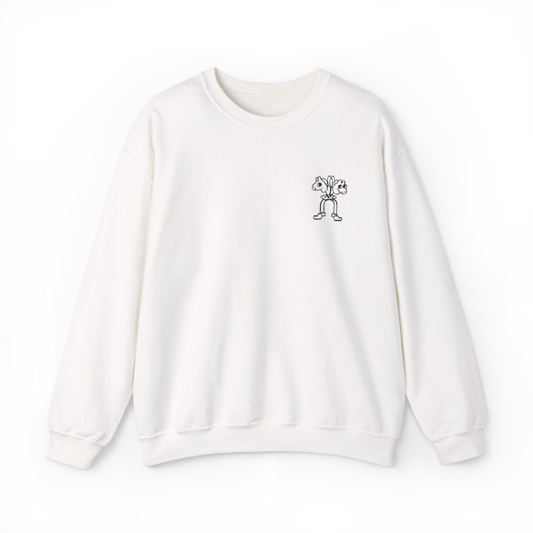Hobbyhorse Bouquet - Embroidery Sweatshirt