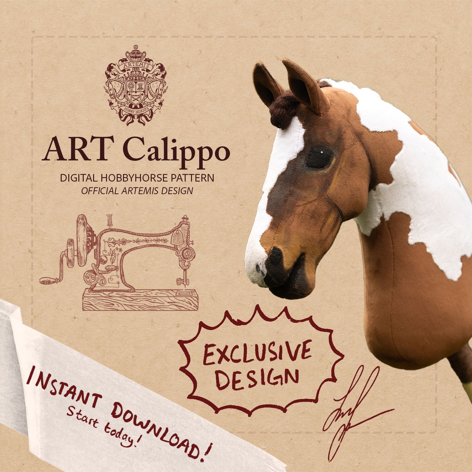 Calippo - Hobbyhorse Digital Pattern