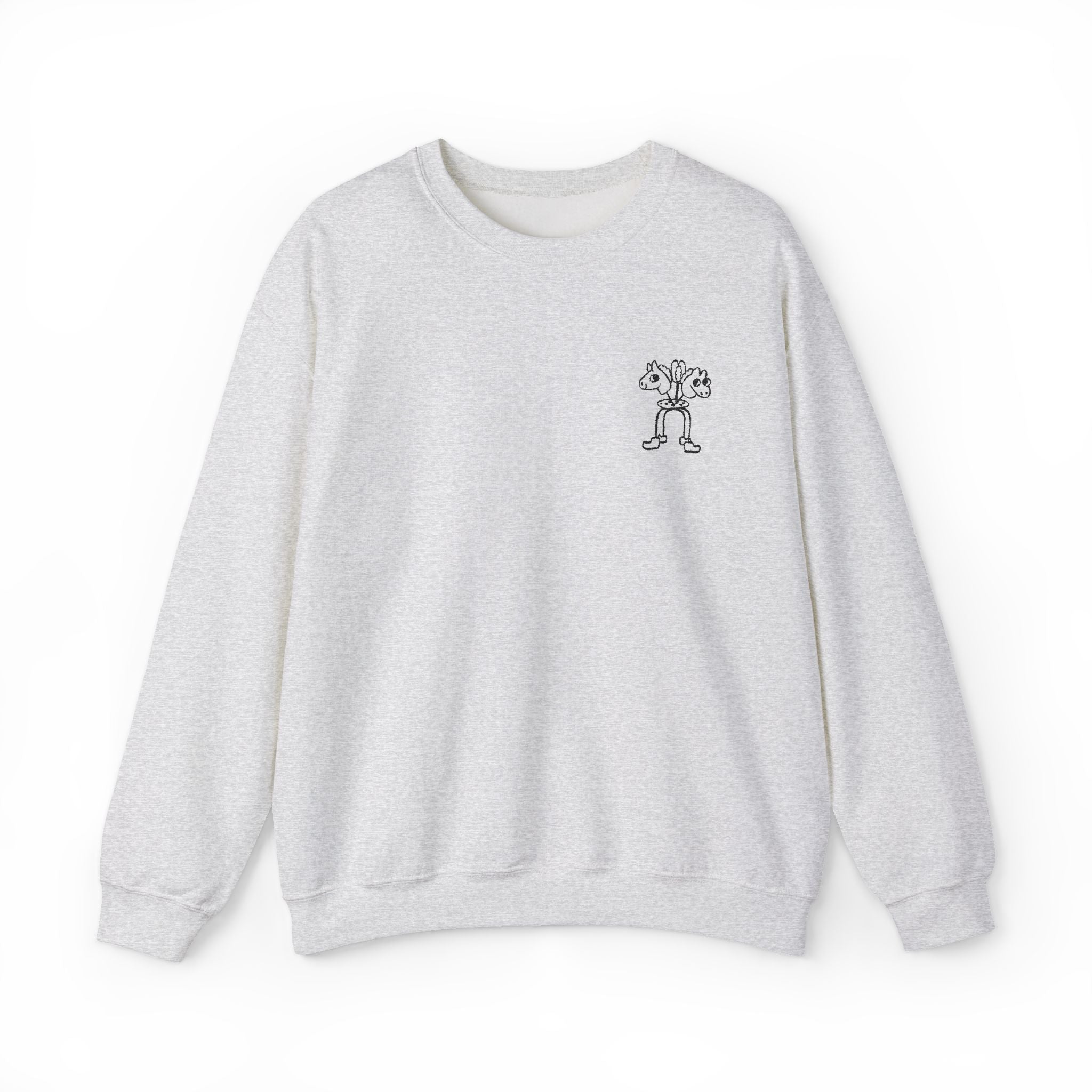 Hobbyhorse Bouquet - Embroidery Sweatshirt