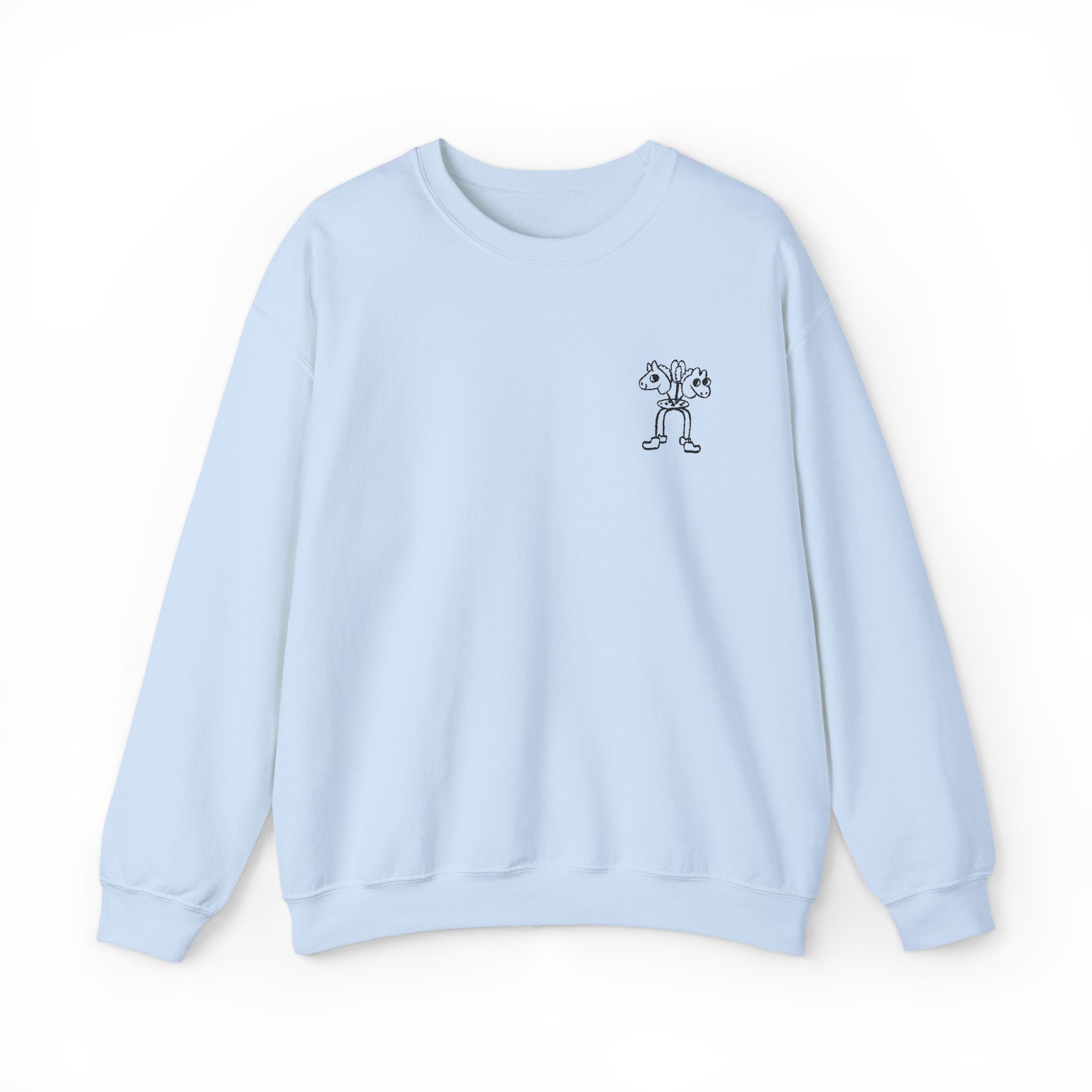 Hobbyhorse Bouquet - Embroidery Sweatshirt